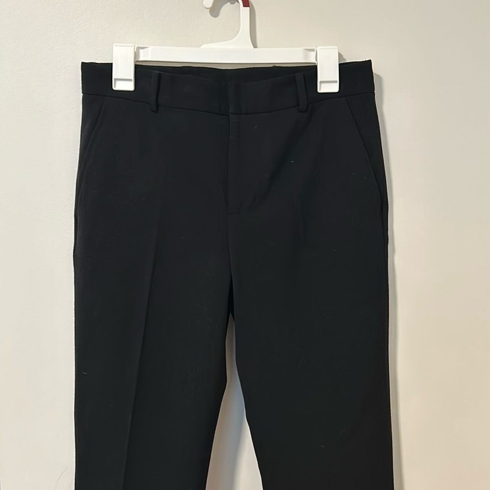 Lauren Ralph Lauren 77% Wool Black Slacks Petite Work Office Career